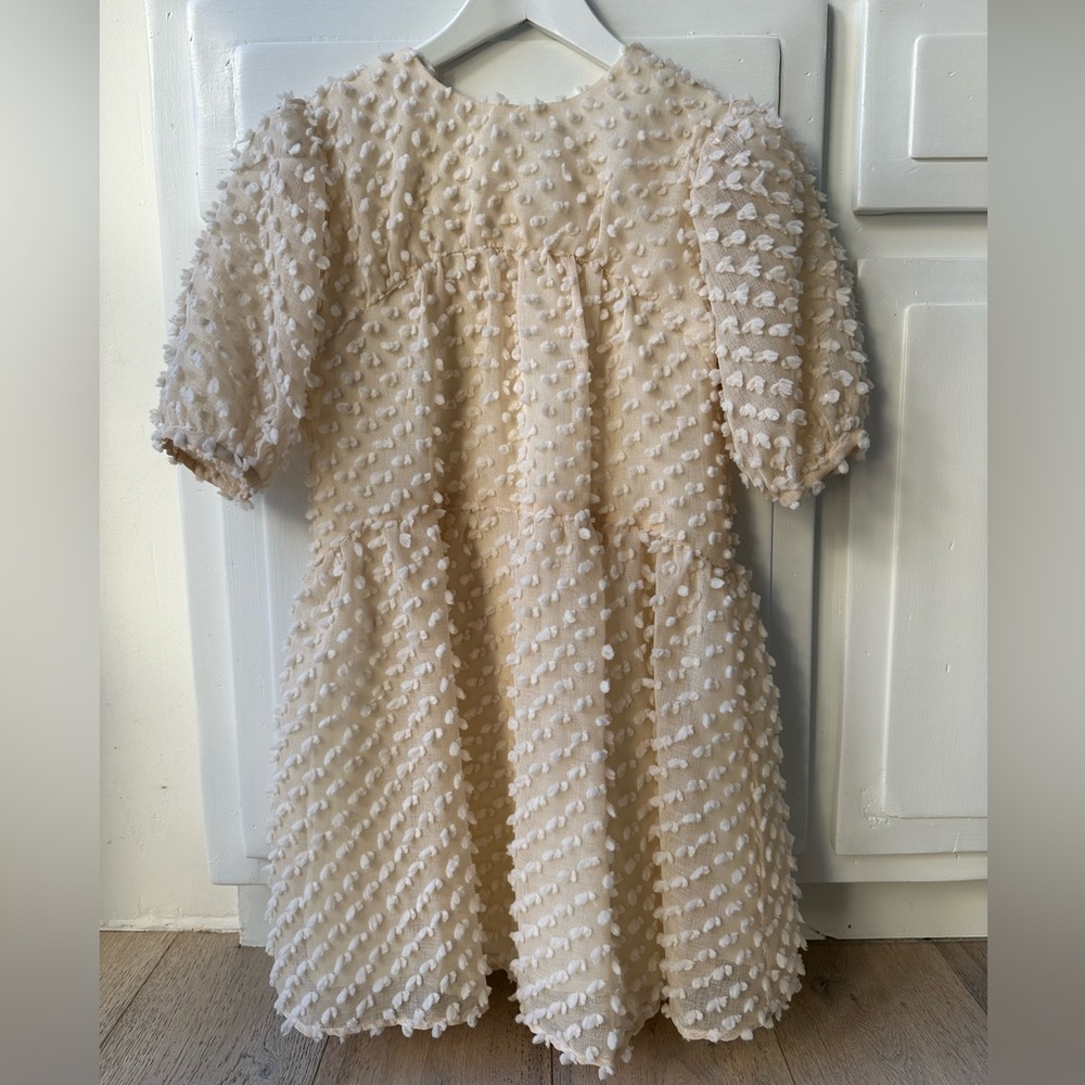 Zara Pom Pom Dress for Girls sz 10